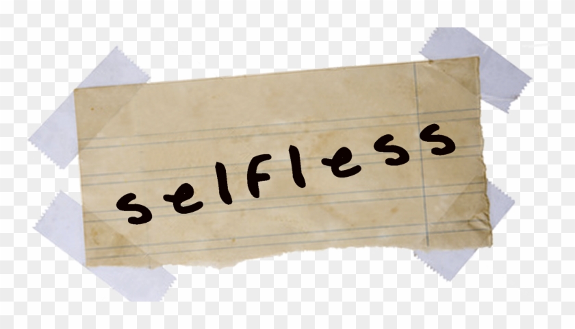 The Pursuit Of Selﬂessness - The Pursuit Of Selﬂessness #1118302