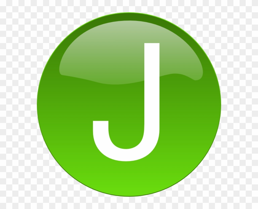 Green J Svg Clip Arts 600 X 600 Px - Green J Clip Art #1118307