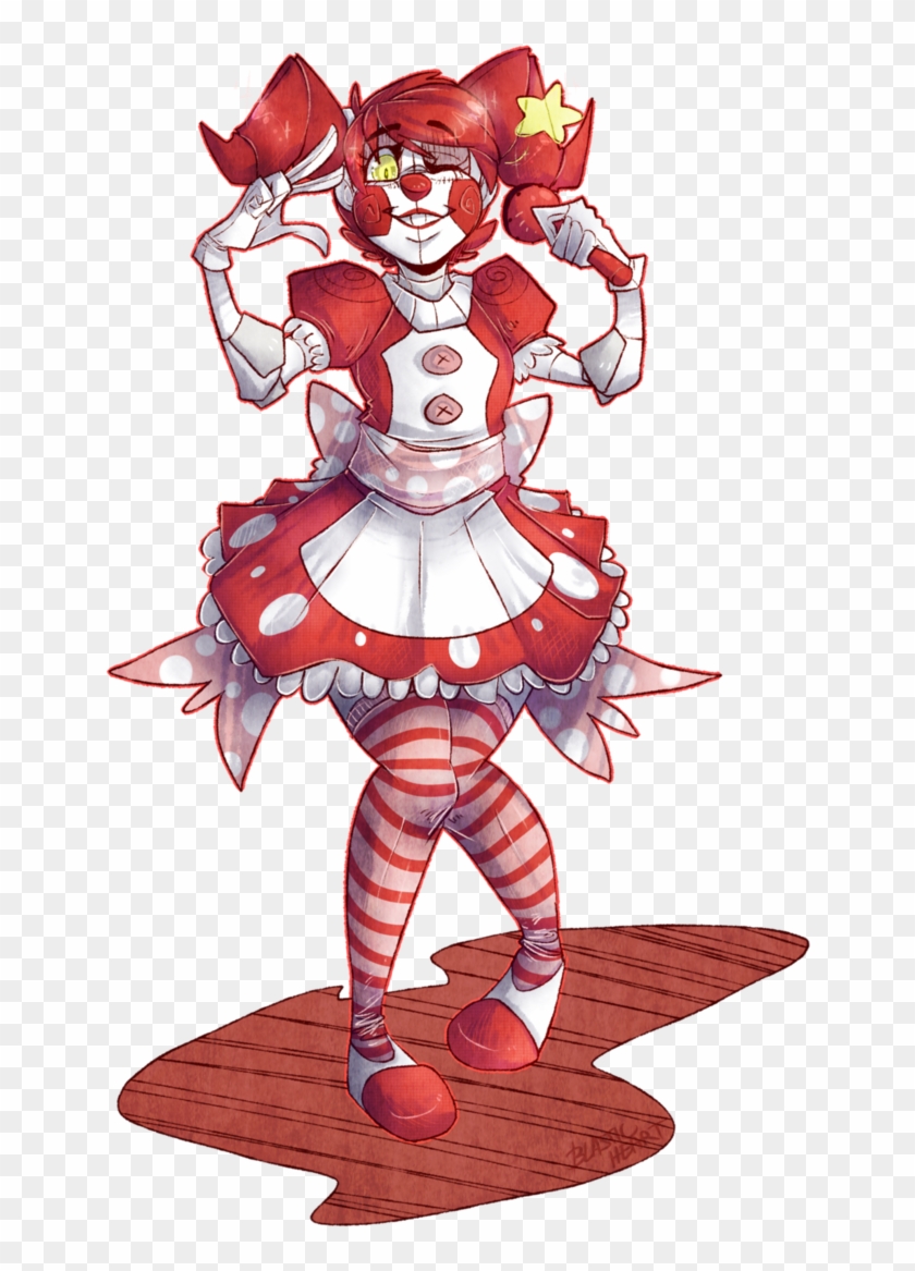 Fnaf Baby By Blasticheart On Deviantart - Baby Sister Location Drawing Full Body #1118401