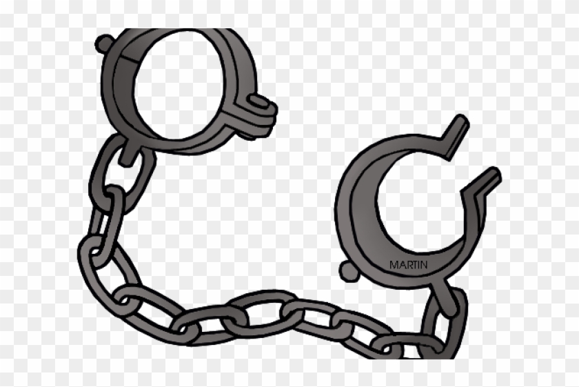 Chain Clipart American Slavery - Shackles And Chains Clipart #1118912