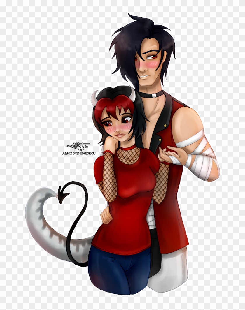 Velnias N Xander By Katrinroz - Cartoon #1119100