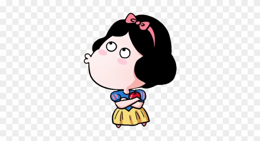 Snow White Cartoon Cuteness - Cartoon #1119134