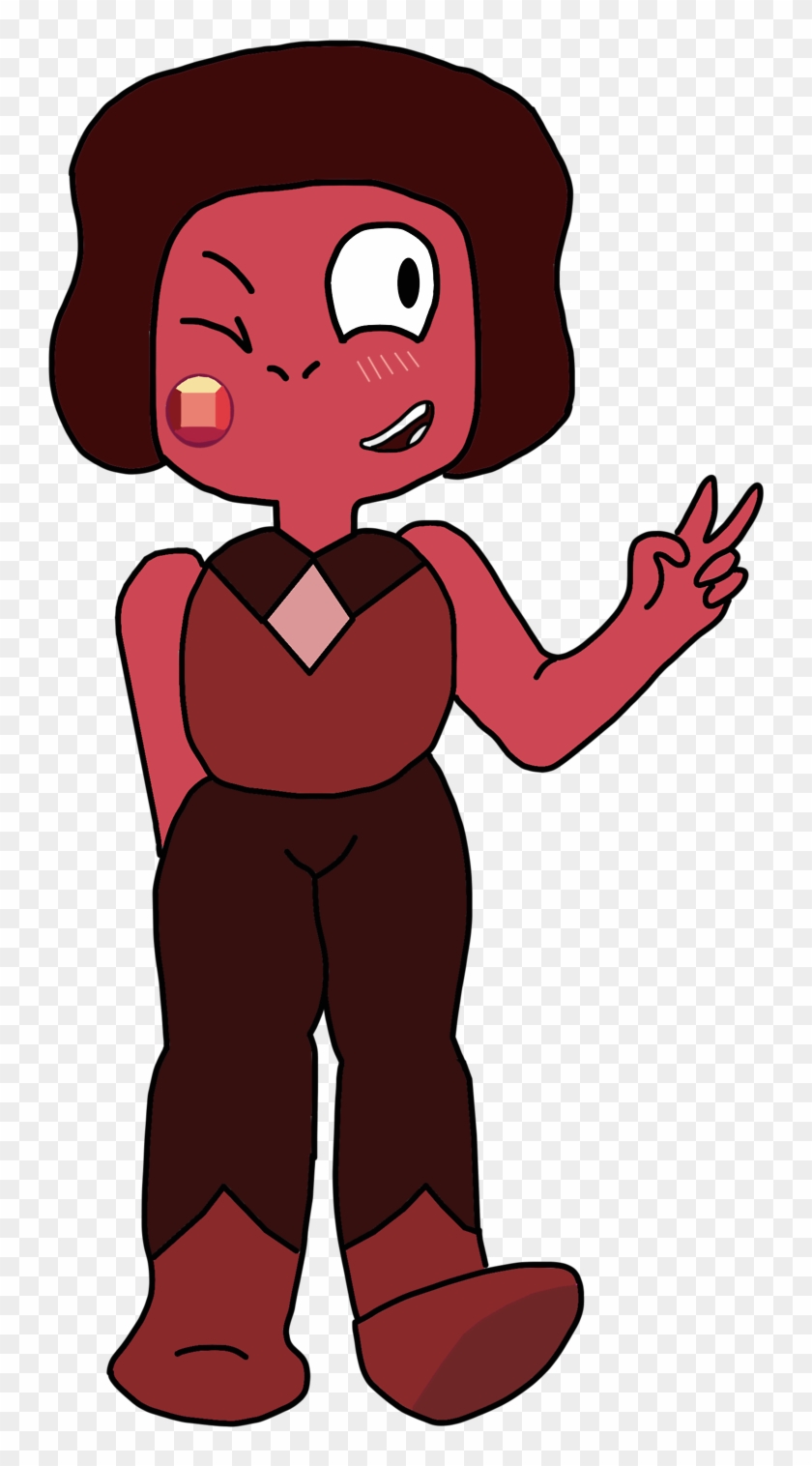 Red Diamond Ruby For @gemcrust Hope You Like It ^w^ - Cartoon #1119452