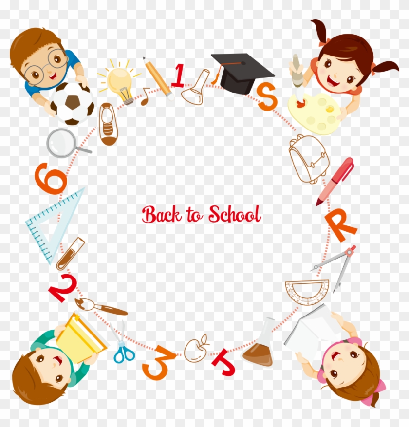 Student School Supplies Illustration - School #1119544