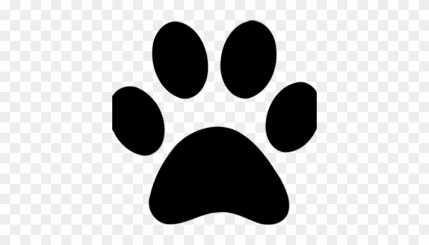 Panther Cubs - Paw Print Stencil Pumpkin #1119742