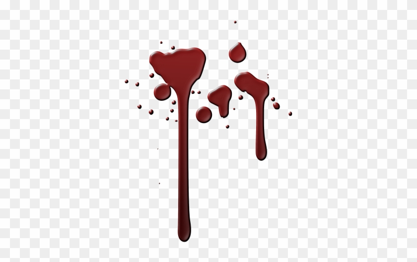 Blood Splatter - Blood Drip #1119918