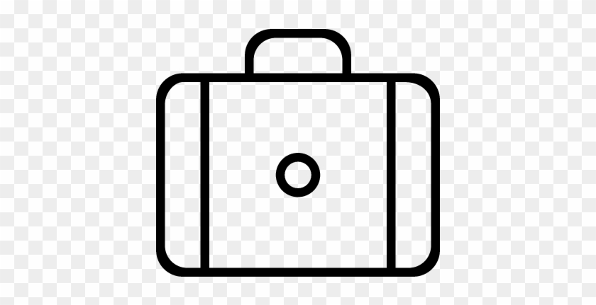 Padlock Or Bag Outline Vector - Bag #1119947