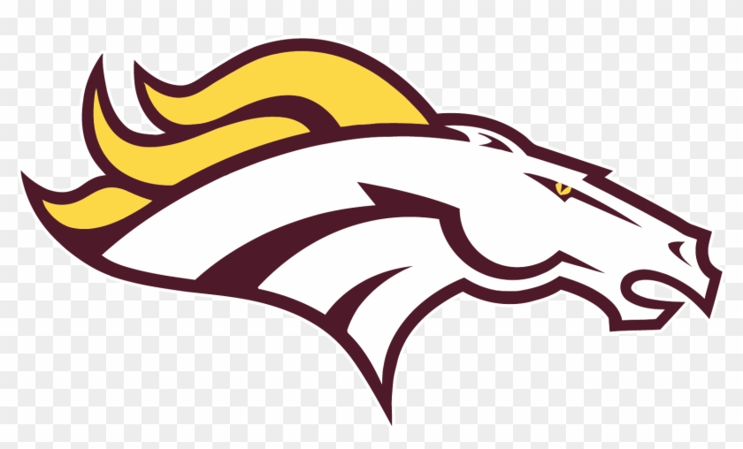 Madison Academy Defeated Lauderdale County With A Score - Broncos Logo Black And White #1120104