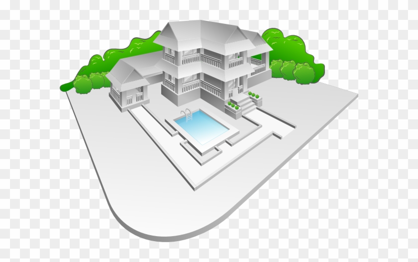 Mansion - Clipart - Estate 152518_640 #1120145
