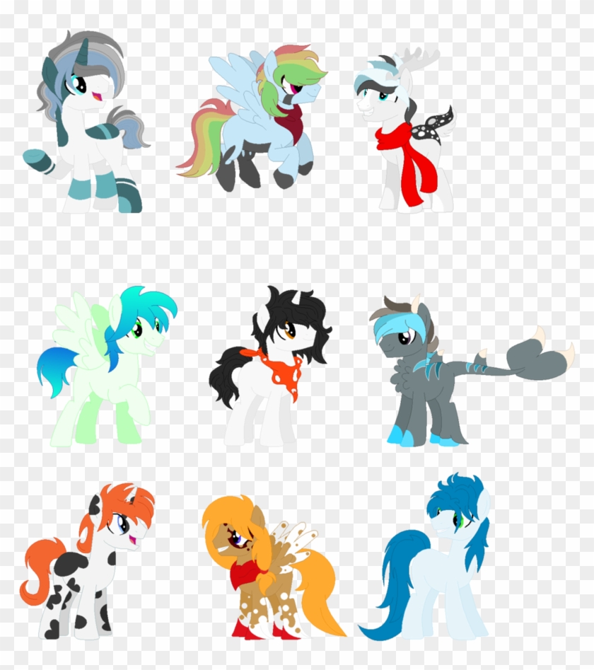 Male Sheet 1 By Starlightraven14 - Animal Figure #1120146