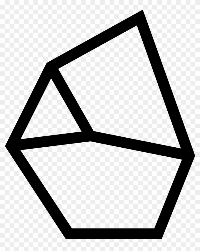 The Icon Is A Very Jagged Rock - Уголь Иконка #1120239