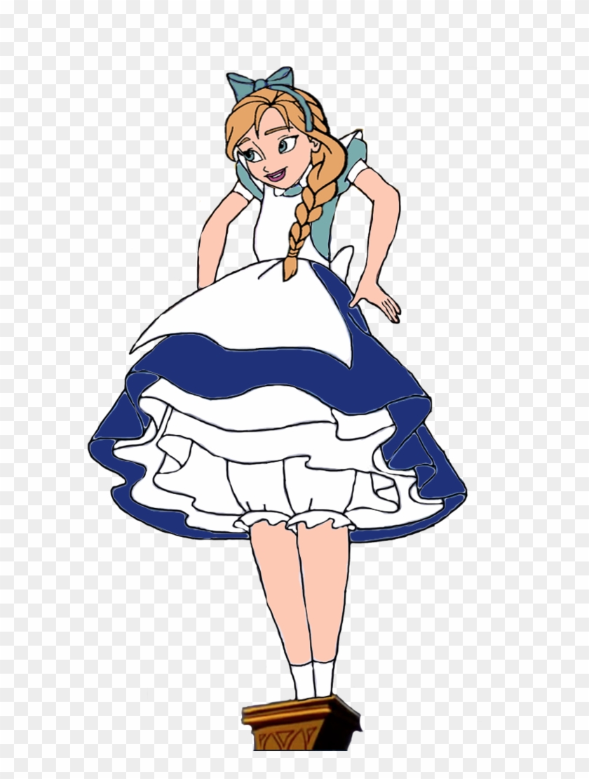 Princess Anna As Alice The Giantess By Darthranner83 - Elsa As Alice #1120914