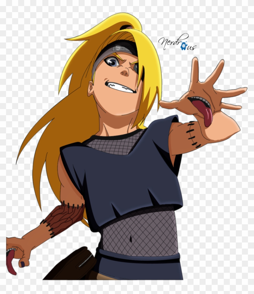 Deidara Hd Render By Nerdr0us - Deidara Vs Sasuke Render #1120956