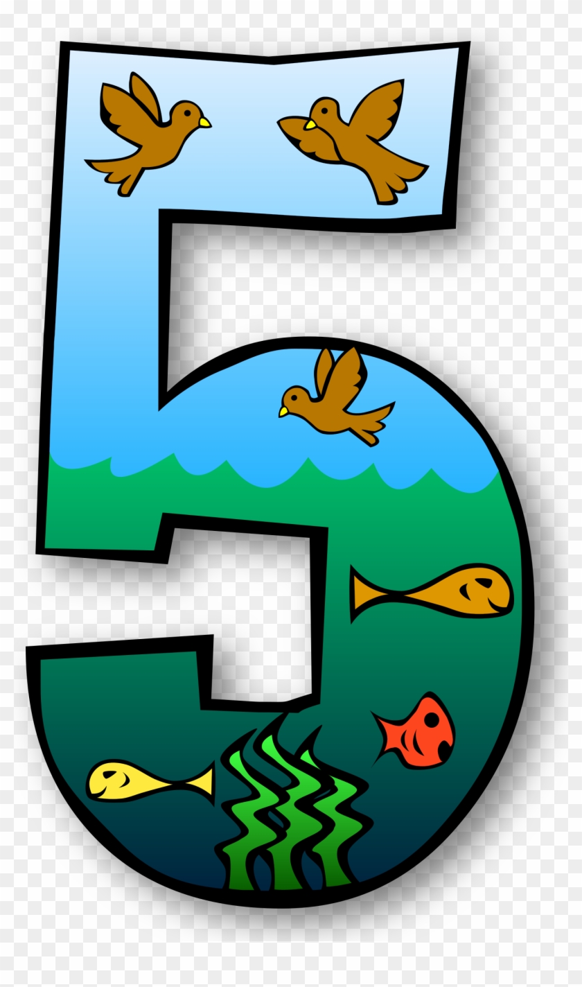 Creation Days Numbers - Days Of Creation Numbers #1121104