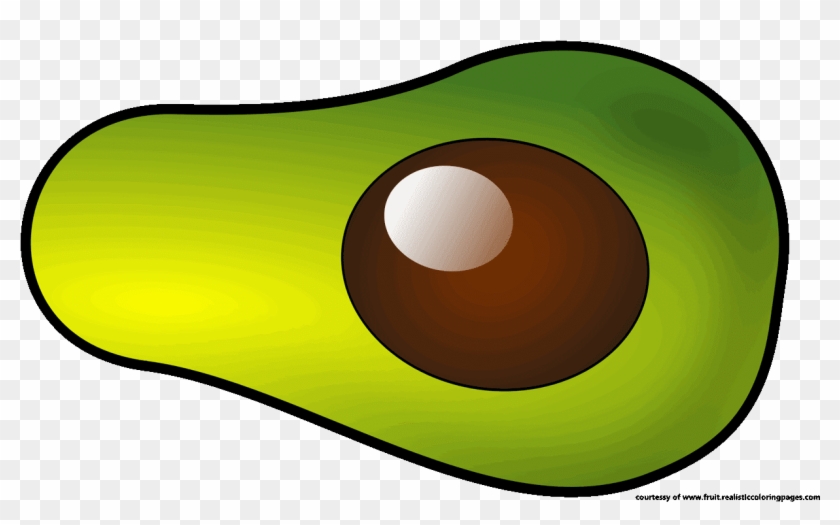Face Clipart Avocado - Clip Art #1121514