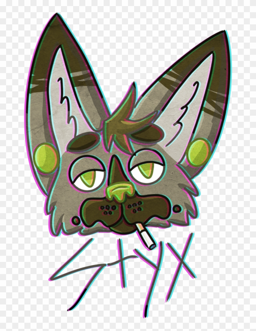 A Lil Styx Head By Waifuwolffy - Cartoon #1121604