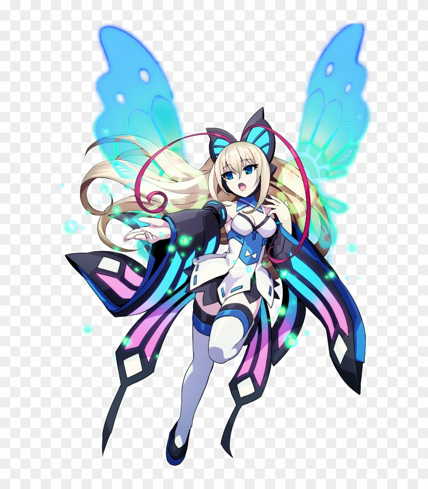 Binah, The Sephirot Of Understanding - Azure Striker Gunvolt 2 Characters #1121805