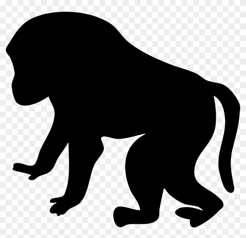 Baboon-47367 - Baboon Clipart #1122185