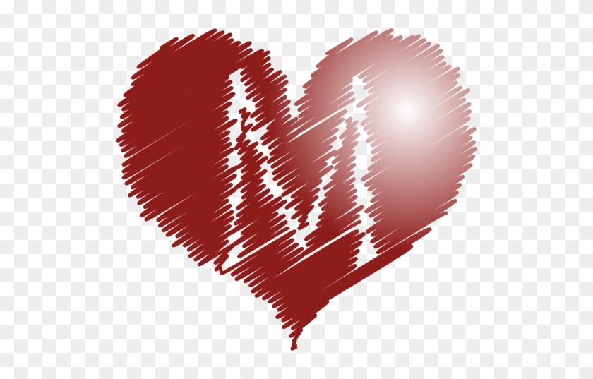 Red Heart - Clip Art #1122236
