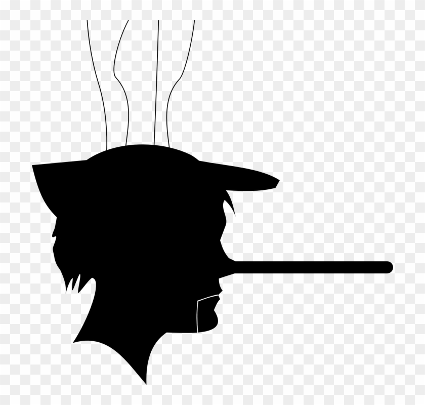 Pinnochio - Pinocchio Silhouette Png #1122265