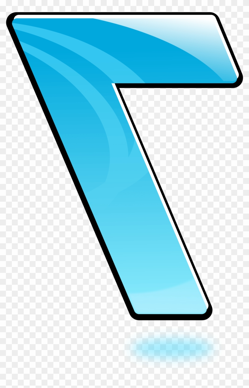 Number Seven Clipart - Number #1122396