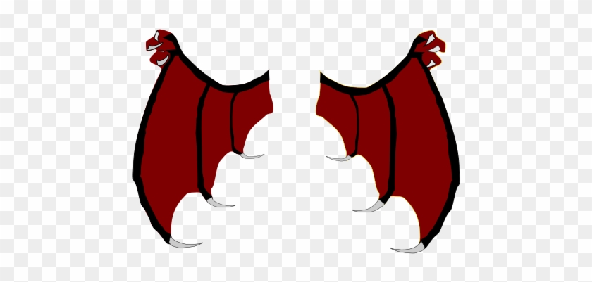 Dragon Wings Vector Stock Red 1 By Crematia18 - Red Dragon Wings Png #1122511
