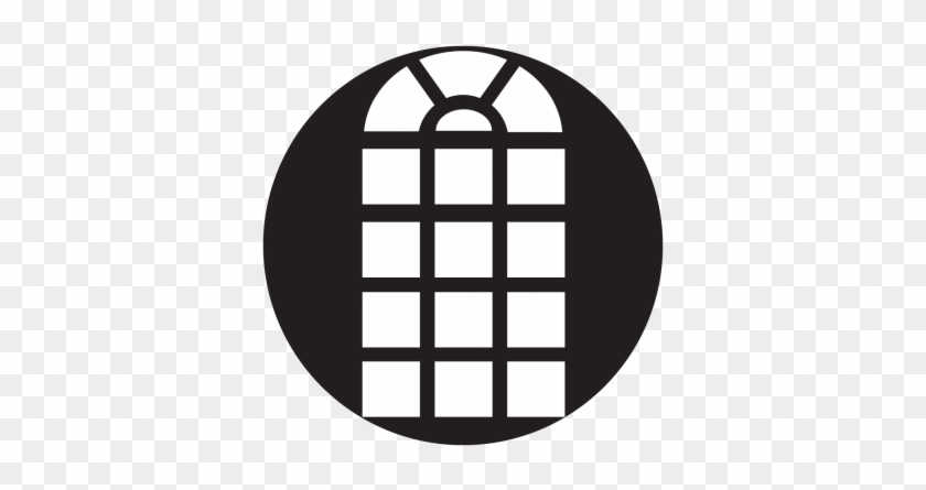 Church Window Gobo - Key Access Control Icon #1122753