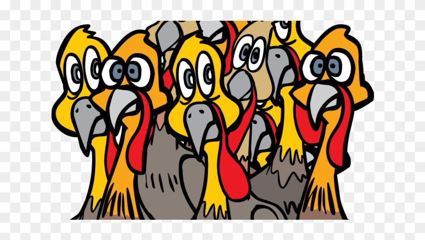Keeping The “pudge” On The Turkey And Away From You - Cartoon #1122965