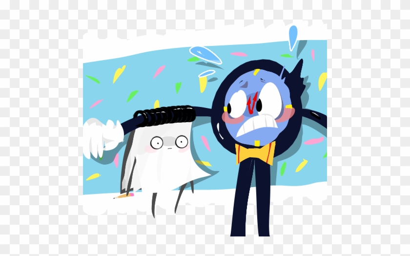 Notepad Don't Hug Me I'm Scared Dhmis Tony The Talking - Cartoon #1122993