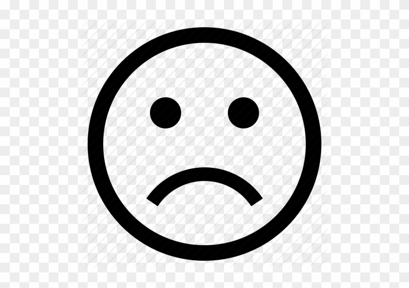 Sad Face Outline - Portrait Of A Man #1123305