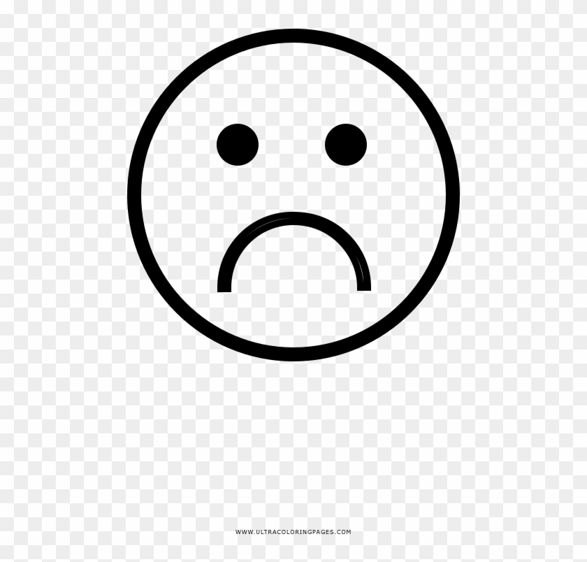 Timely Sad Face Coloring Page Ultra Pages - Icon #1123307