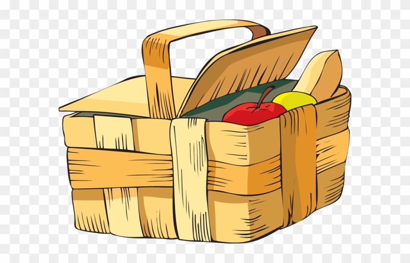Clip Art Of A Picnic Basket Dixie Allan 3tzjco Clipart - Picnic Basket Clip Art Png #1123363