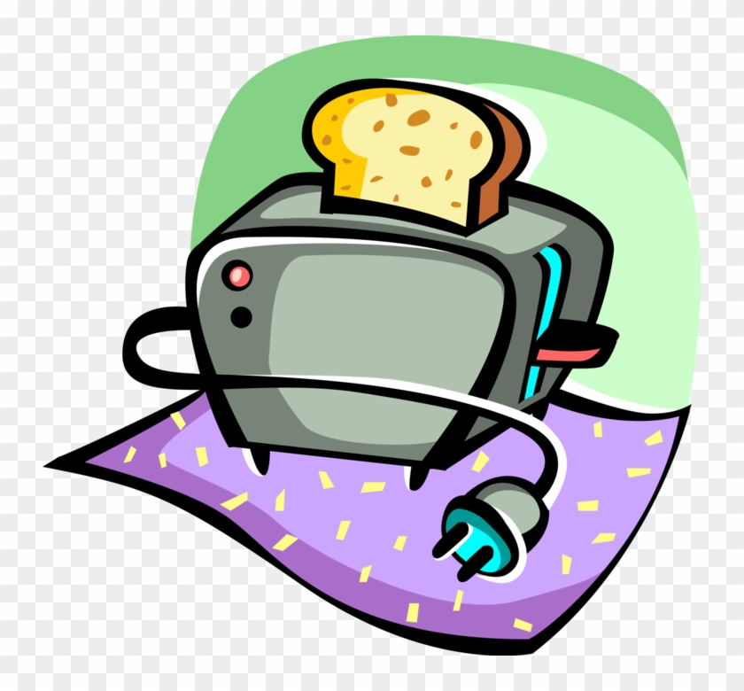 Vector Illustration Of Small Electric Kitchen Appliance - Vector Illustration Of Small Electric Kitchen Appliance #1123366