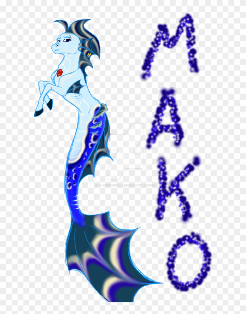 Mlp Oc Mako By Blackblood Queen - Illustration #1123434