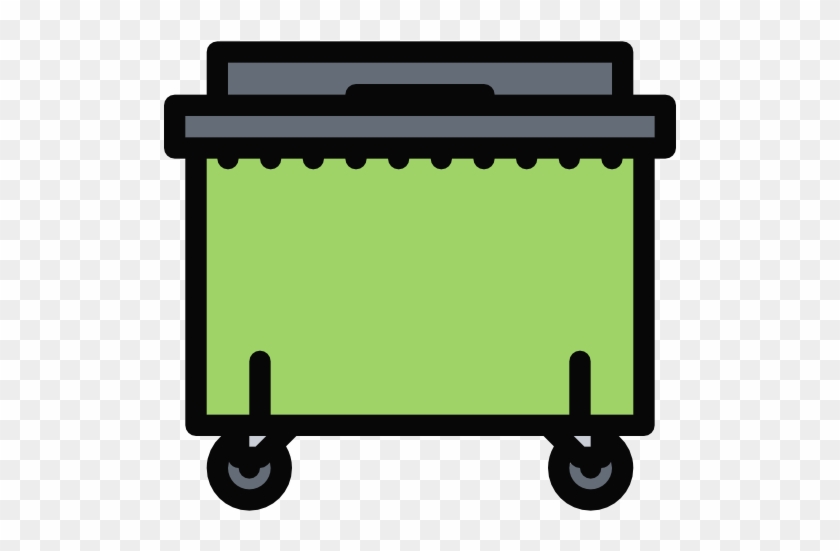 Dumpster Free Icon - Dumpster Icon #1123802