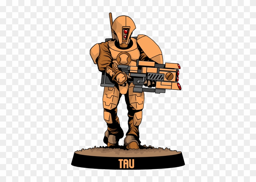 Free 40k Army Avatars - Tau Fire Warrior Cartoon #1123900