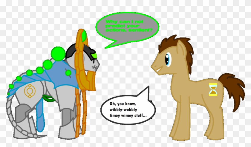 Dfodder, Doctor Whooves, Necron, Orikan The Diviner, - Cartoon #1124036