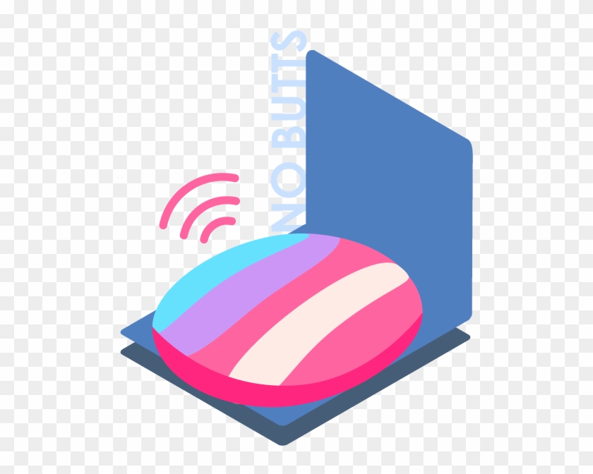 No Butts Icon - Graphic Design #1124753