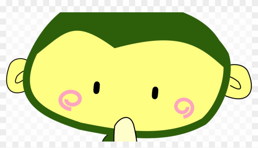 Gambar Kartun Monyet Makan Pisang - Cute Monkey #1125161