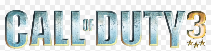 Call Of Duty - Call Of Duty 3 Logo Png #1125360
