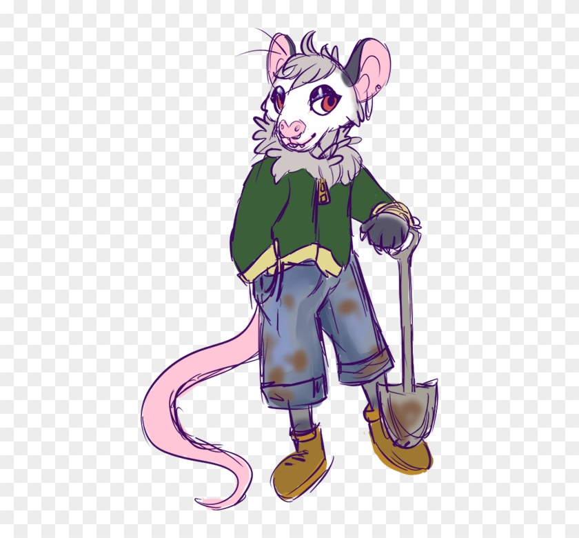Possum Gravedigger By Caliander - Cartoon #1125441