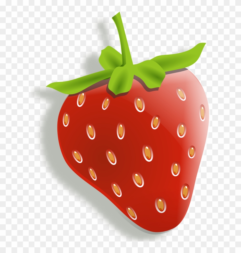 Clip Art Tags - Cartoon Strawberry Transparent #1125614