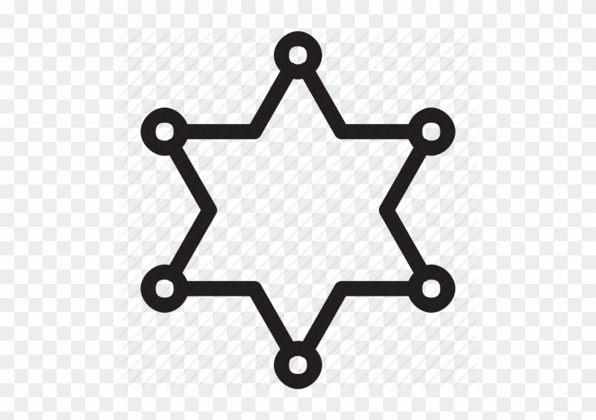 Police Badge Icon Png Image - Sheriff Star Icon #1125736