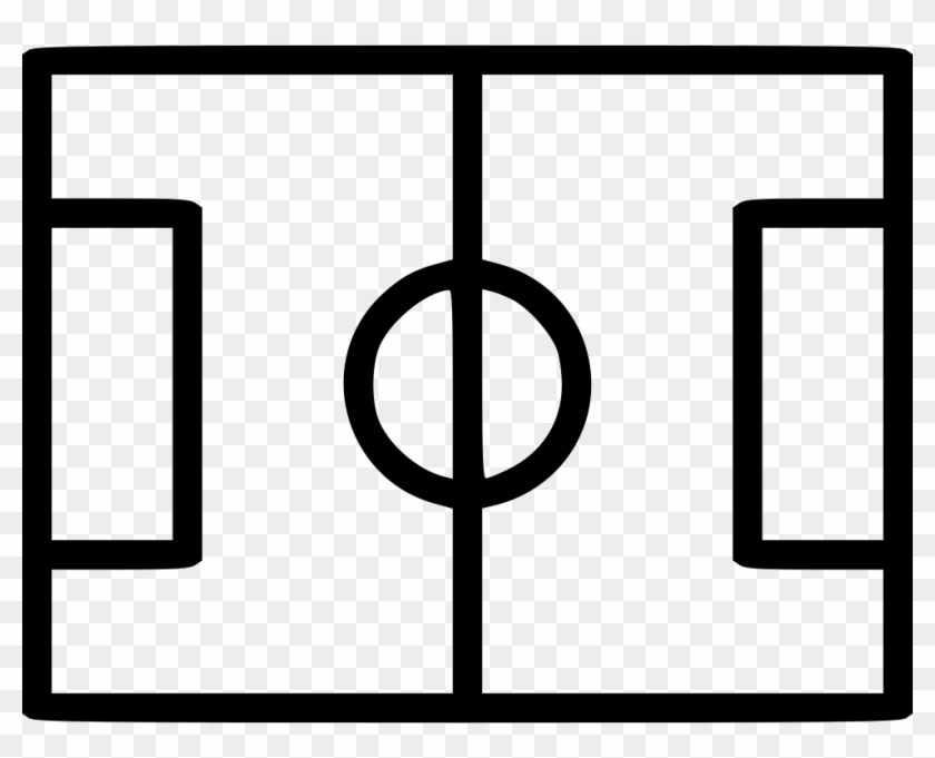 Football Ground Comments - Soccer Field Icon #1125913