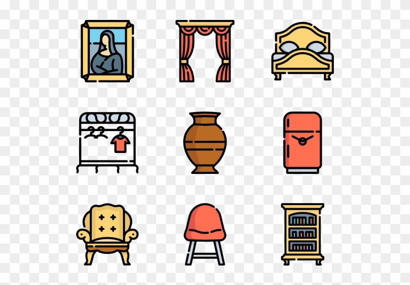 Vintage Furniture - Clip Art #1126032
