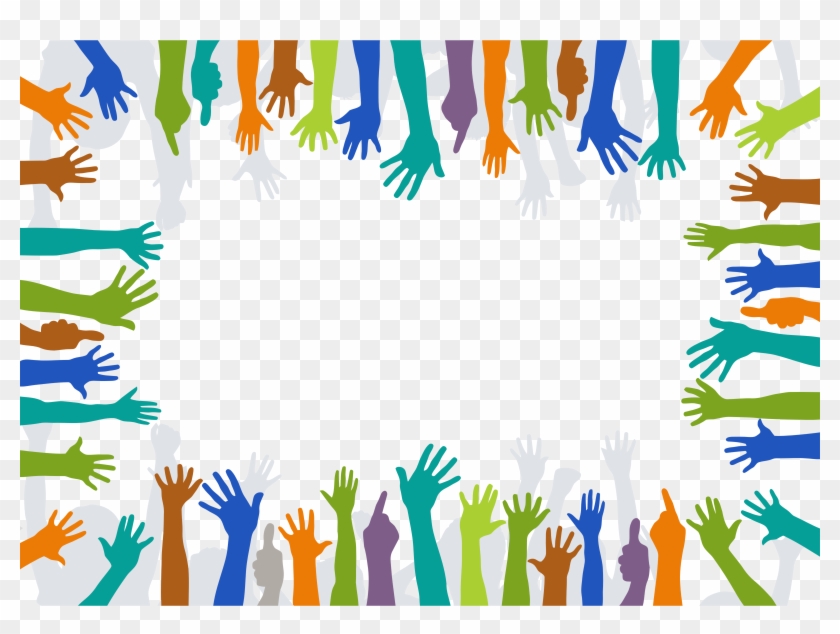 Backgrounds For Volunteer Clip Art Transparent Background - Milieu Associatif #1126117