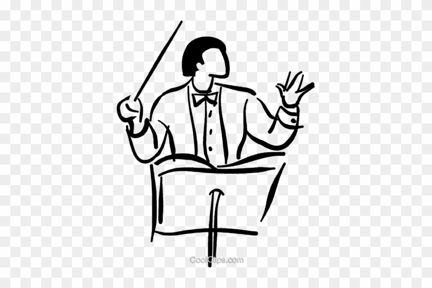 Conductor Royalty Free Vector Clip Art Illustration - Дирижер Пнг #1126384