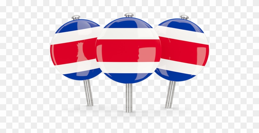 Illustration Of Flag Of Costa Rica - Flag #1126763