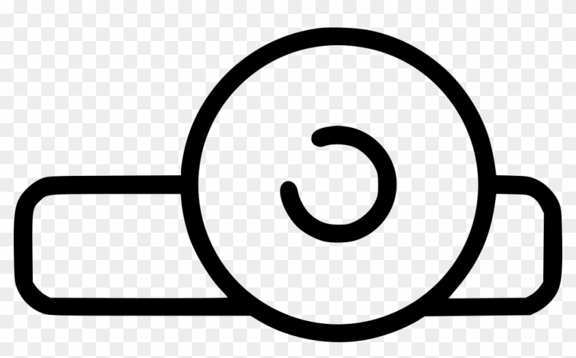 Frontal Reflector Doctor Reflector Hat Otolaryngologist - Clip Art #1126810