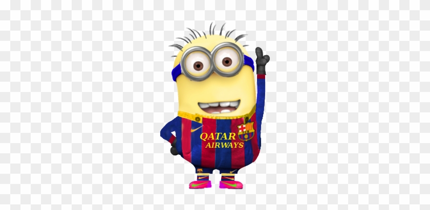 Fc Barcelona Minion By Jg10x - Minion Personalized Birthday T-shirts #1127215